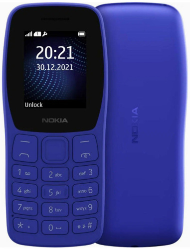 NOKIA 105 Blue TA-1416 DS (без СЗУ)
