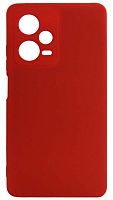 Силиконовый чехол для Xiaomi Redmi Note 12 Pro 5G Soft красный