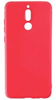Силиконовый чехол для Huawei Nova 2i/Honor 9i/Mate 10 Lite матовый красный