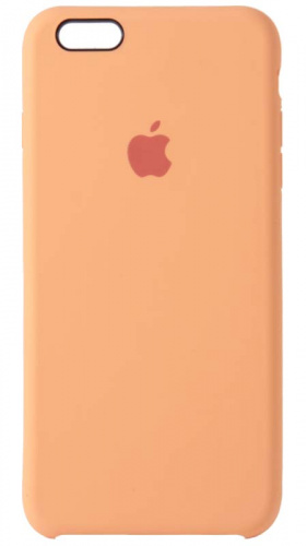 Задняя накладка Soft Touch для Apple iPhone 6/6S Plus морковный