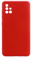 Силиконовый чехол для Samsung Galaxy A51/A515 Soft красный
