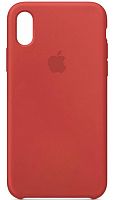 Задняя накладка Soft Touch для Apple iPhone XS Max красный
