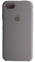 Задняя накладка Soft Touch для Apple iPhone 7/8 светло-серый