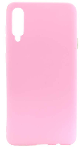 Силиконовый чехол для Samsung Galaxy A70/A705 розовый