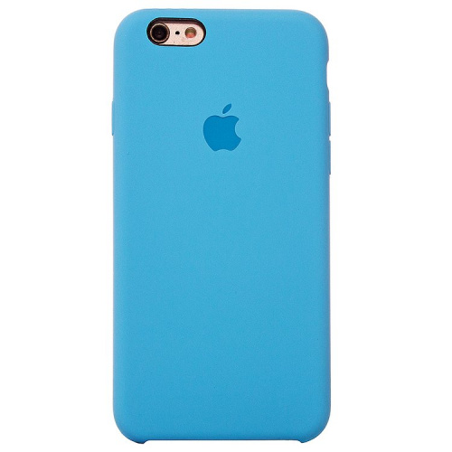 Задняя накладка Soft Touch для Apple iPhone 6/6S Plus темно-синий