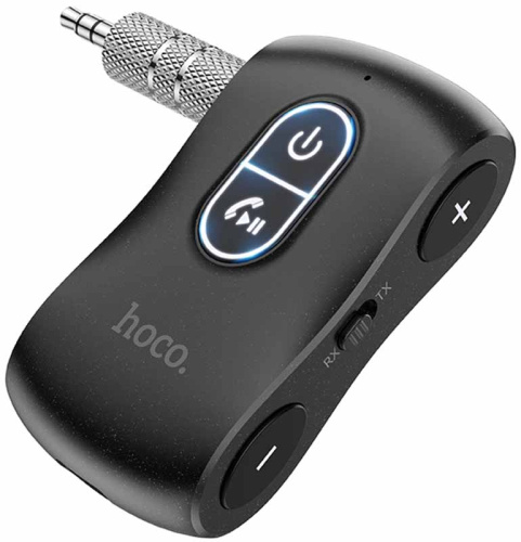 Aux Bluetooth ресивер HOCO Journey E73 Pro пластик чёрный