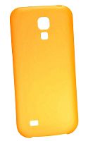 Задняя накладка "Jack Case" Ultra Thin 0,35 mm для Samsung i9190 Galaxy S4 mini, оранжевая