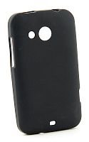 Силикон HTC Desire 200 матовый черный