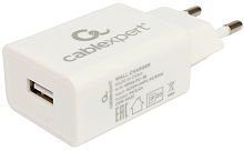 СЗУ Cablexpert MP3A-PC-38, 10.5Вт, 2.1A, 1 порт USB, белый, пакет