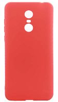 Силиконовый чехол для Xiaomi Redmi 5 Plus красный