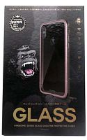 Задняя накладка WK для apple iPhone 7 Plus/8 Plus King Kong стекло алюминий чёрный