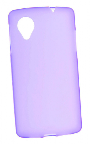 Силикон LG Nexus 5 матовый фиолетовый