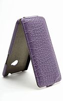 Чехол-книжка Armor Case HTC One M7 crocodile purple