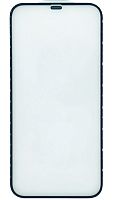 Противоударное стекло для Apple iPhone 15 5D с сеточкой чёрный