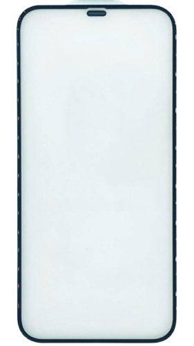 Противоударное стекло для Apple iPhone 15 5D с сеточкой чёрный