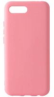 Силиконовый чехол Soft Touch для Huawei Honor 10 розовый