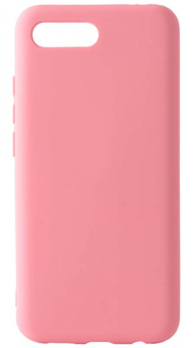 Силиконовый чехол Soft Touch для Huawei Honor 10 розовый