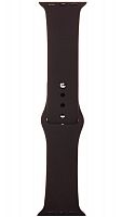 Ремешок на руку для Apple Watch 42-44mm силиконовый Sport Band темно-серый