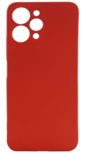 Силиконовый чехол для Xiaomi Redmi 12 soft красный