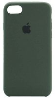 Задняя накладка Soft Touch для Apple iPhone 7/8 темно-зеленый