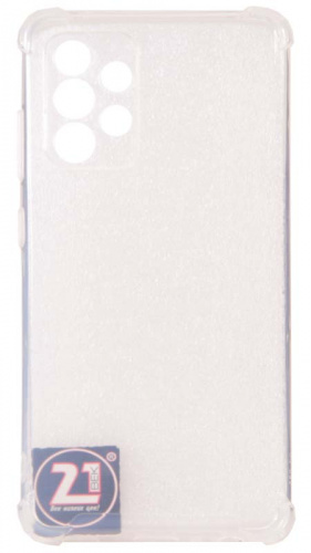 Силиконовый чехол для Samsung Galaxy A52/A525 с уголками прозрачный