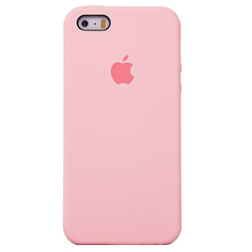 Задняя накладка Soft Touch для Apple iPhone 6/6S ярко-розовый