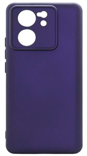 Силиконовый чехол для Xiaomi 13T/13T Soft фиолетовый