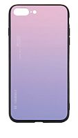 Чехол для Apple iPhone 7 Plus/8 Plus градиент (розово-фиолетовый)