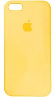 Задняя накладка Soft Touch для Apple iPhone 5/5S/SE абрикосовый