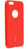 Силиконовый чехол Cherry для APPLE iPhone 6/6S Plus (5.5) красный