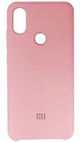 Задняя накладка Soft Touch для Xiaomi Redmi 6X/Mi A2 * розовый
