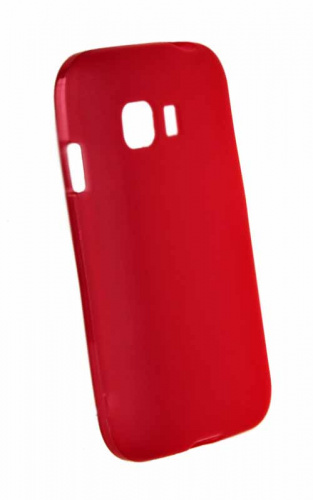 Силиконовый чехол для SAMSUNG SM-G130E матовый (красный) фото 2