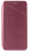 Чехол-книга OPEN COLOR для Samsung Galaxy A03S/A037 бордовый