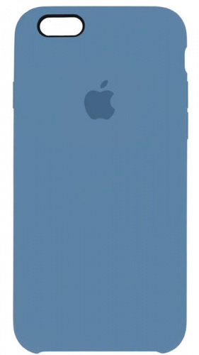 Задняя накладка Soft Touch для Apple iPhone 6/6S небесно-синий