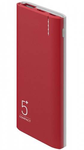 Внешний аккумулятор Olmio C-05 5000mAh красный