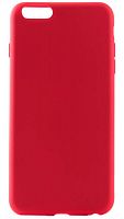 Силиконовый чехол Soft Touch для Apple iPhone 6 Plus/6S Plus с попсокетом красный