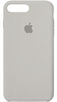Задняя накладка Soft Touch для Apple iPhone 7 Plus/8 Plus светло-серый
