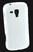 Силиконовый чехол для Samsung GT-S7582 Galaxy S Duos II техпак (белый)