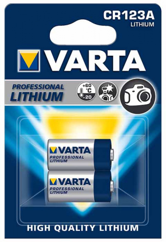 Батарейка VARTA CR 123 A BL-2