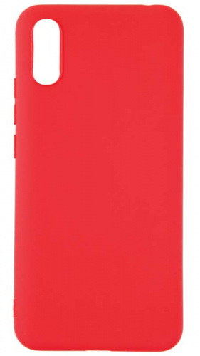 Силиконовый чехол для Xiaomi Redmi 9A AirMatt красный