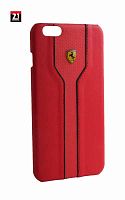 Чехол для iPhone 6+/6S+ Ferrari scuderia (Красный)