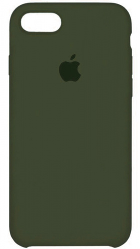 Задняя накладка Soft Touch для Apple iPhone 7/8 хаки