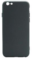 Силиконовый чехол для Apple iPhone 6/6S Soft чёрный