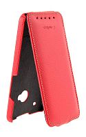 Чехол футляр-книга Melkco для HTC One dual sim (Red LC (Jacka Type))
