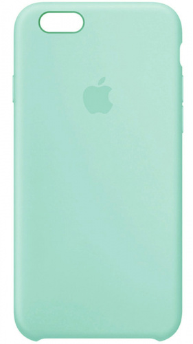 Задняя накладка Soft Touch для Apple iPhone 6/6S светло-бирюзовый