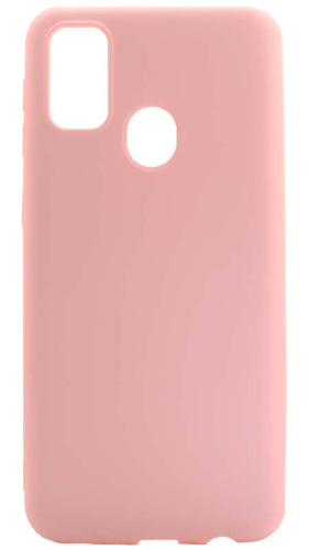 Силиконовый чехол Soft Touch для Samsung Galaxy M21/M215 без лого розовый
