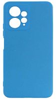 Силиконовый чехол для Xiaomi Redmi Note 12 Soft голубой