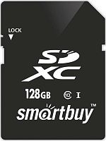128GB карта памяти SDXC SmartBuy Class10 U3 V30 SB128GBSDXC