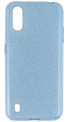 Силиконовый чехол Brilliant Insight для Samsung Galaxy A01/A015 голубой