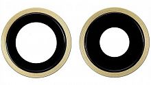 Защитные линзы для камеры для Apple iPhone 11/12/12 mini золото